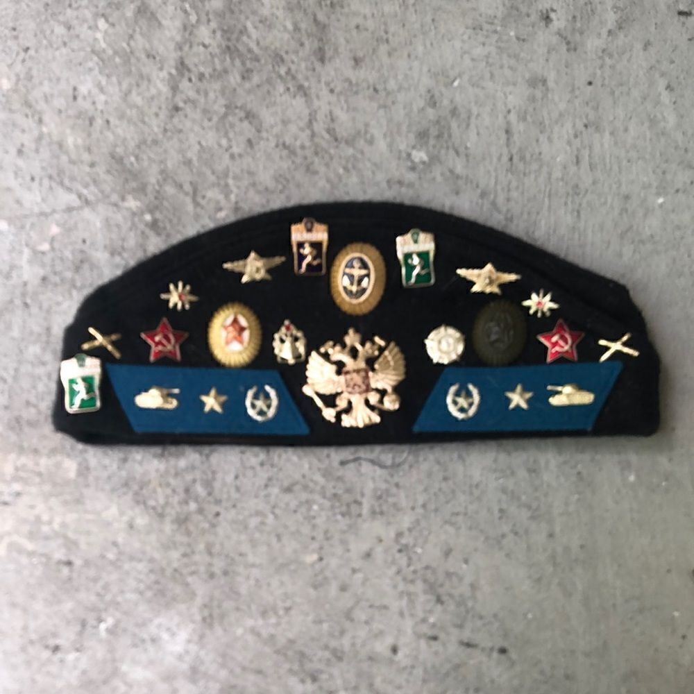 Vintage Soviet military cap